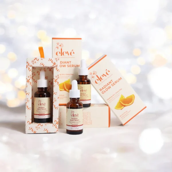 Eleve Radiant Glow Serum – Hydrating Vitamin C & Ferulic Acid for Bright Skin 30ml - Image 5